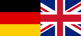 Drapeaux allemand-anglais miniature