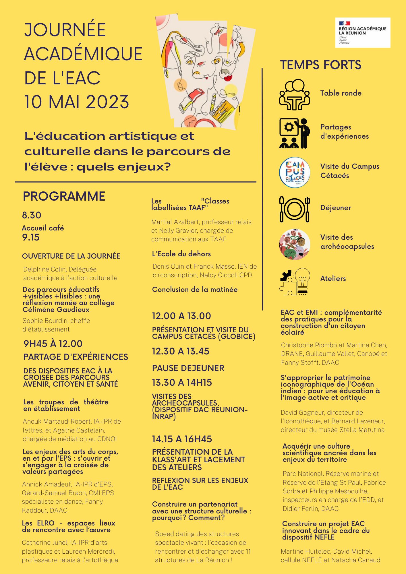 Programme de la JEAC 2023