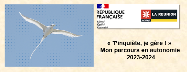 Onisep "T'inquiète Je gère !  Mon parcours en autonomie