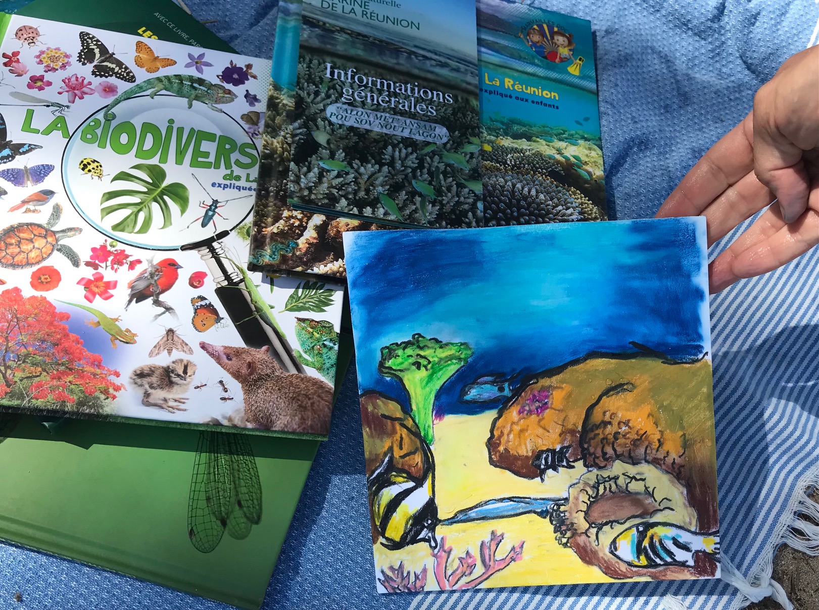 Atelier dessin la mer