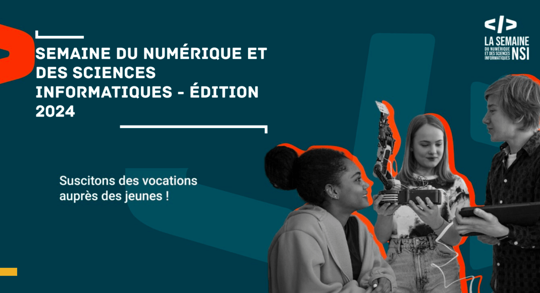 NSI - Bannière Semaine de NSI 2024