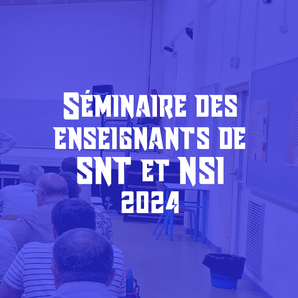 NSI - Logo Journée des enseignants 2024