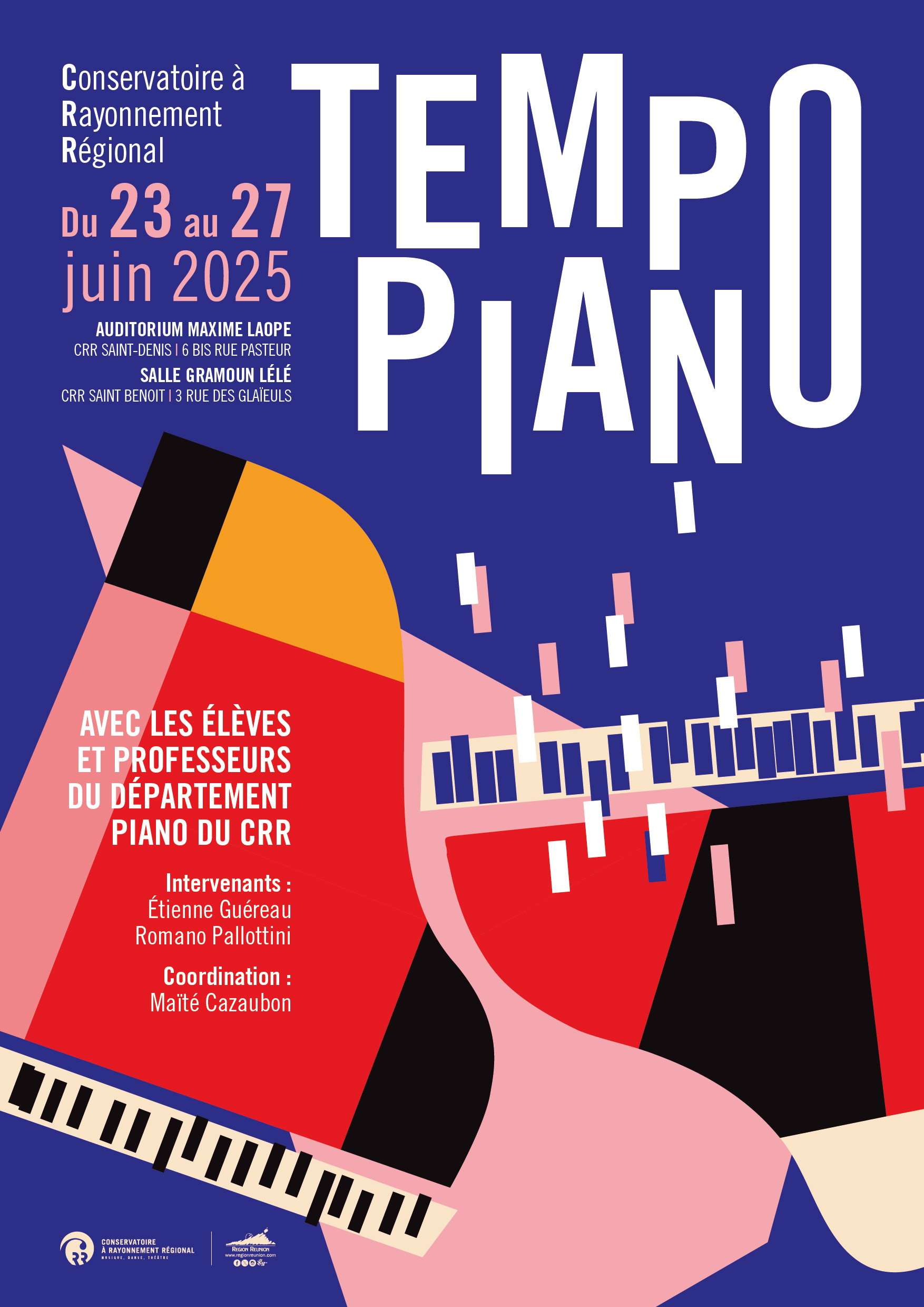 Affiche Tempo piano 2025