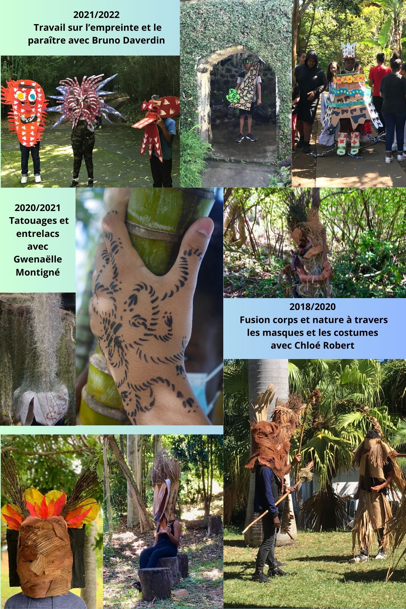DAAC- projets Land Art au Jardin Botanique 22 - 19