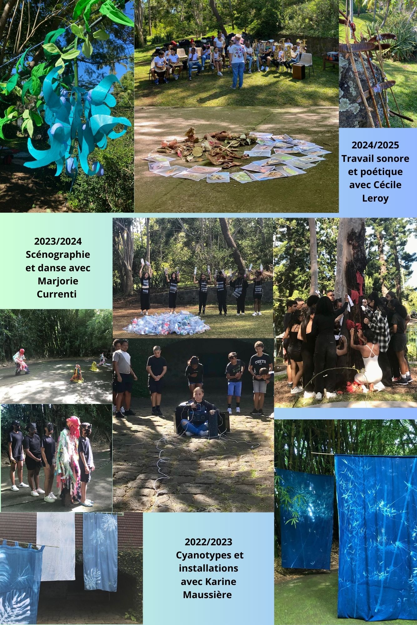 DAAC- projets Land Art  au JArdin Botanique 25 - 23