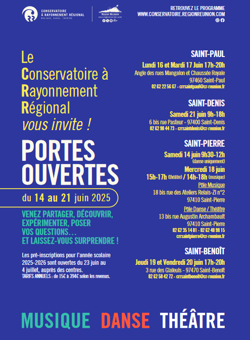 CRR - Journées Portes Ouvertes 2025 - Infos