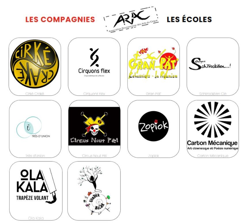 DAAC- logos partenaires cirque