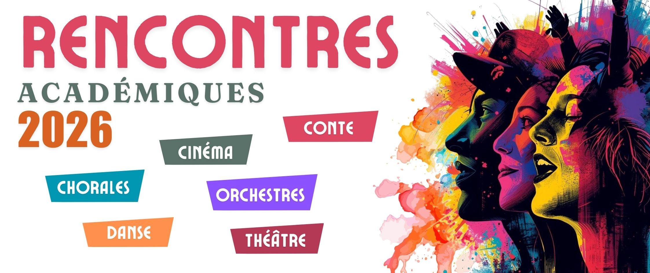 Rencontres académiques 2026 - bandeau