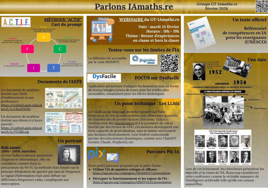 Parlons IAmaths.re fev 26