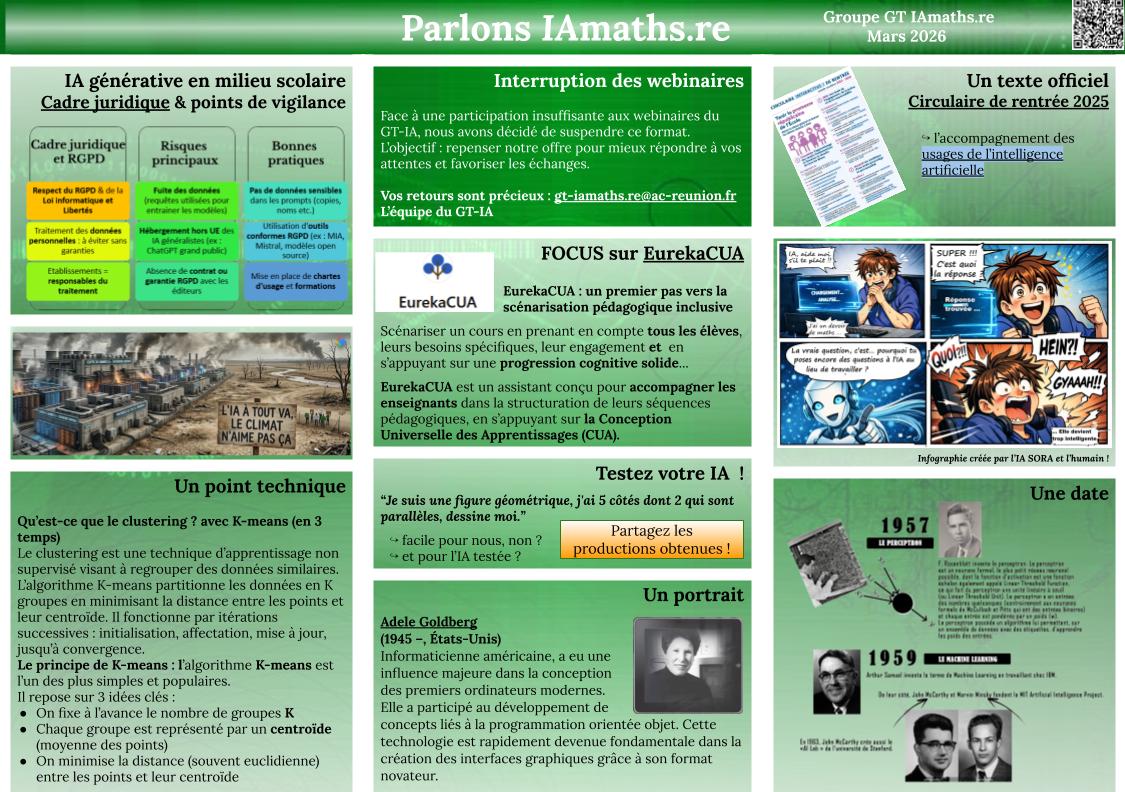 Parlons IAmaths.re mars 26