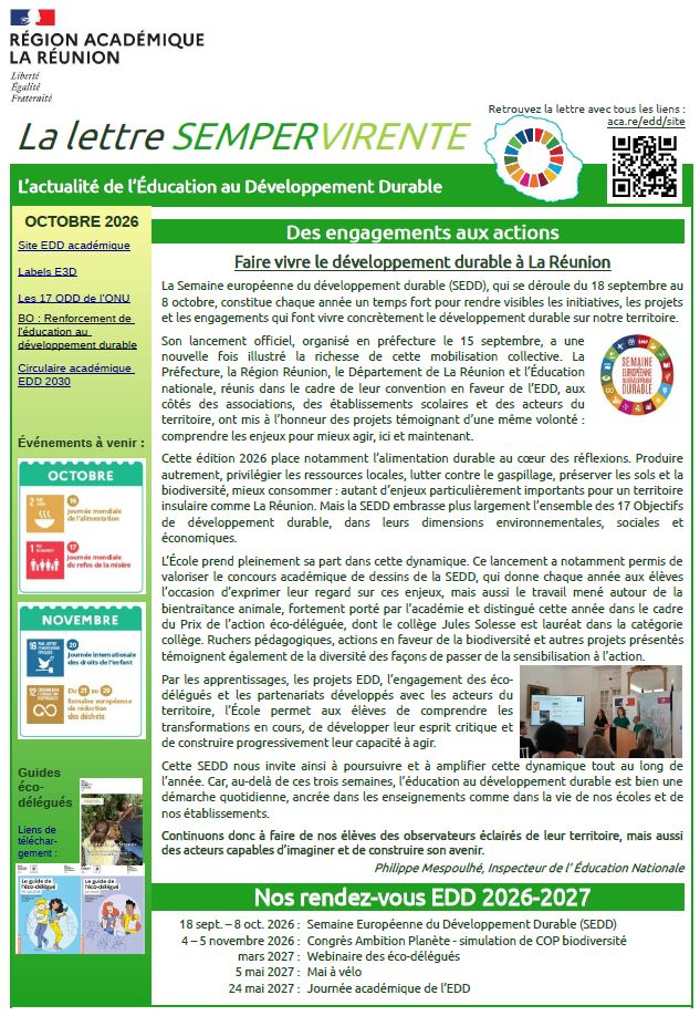 Lettre sempervirente EDD Réunion 2026-10