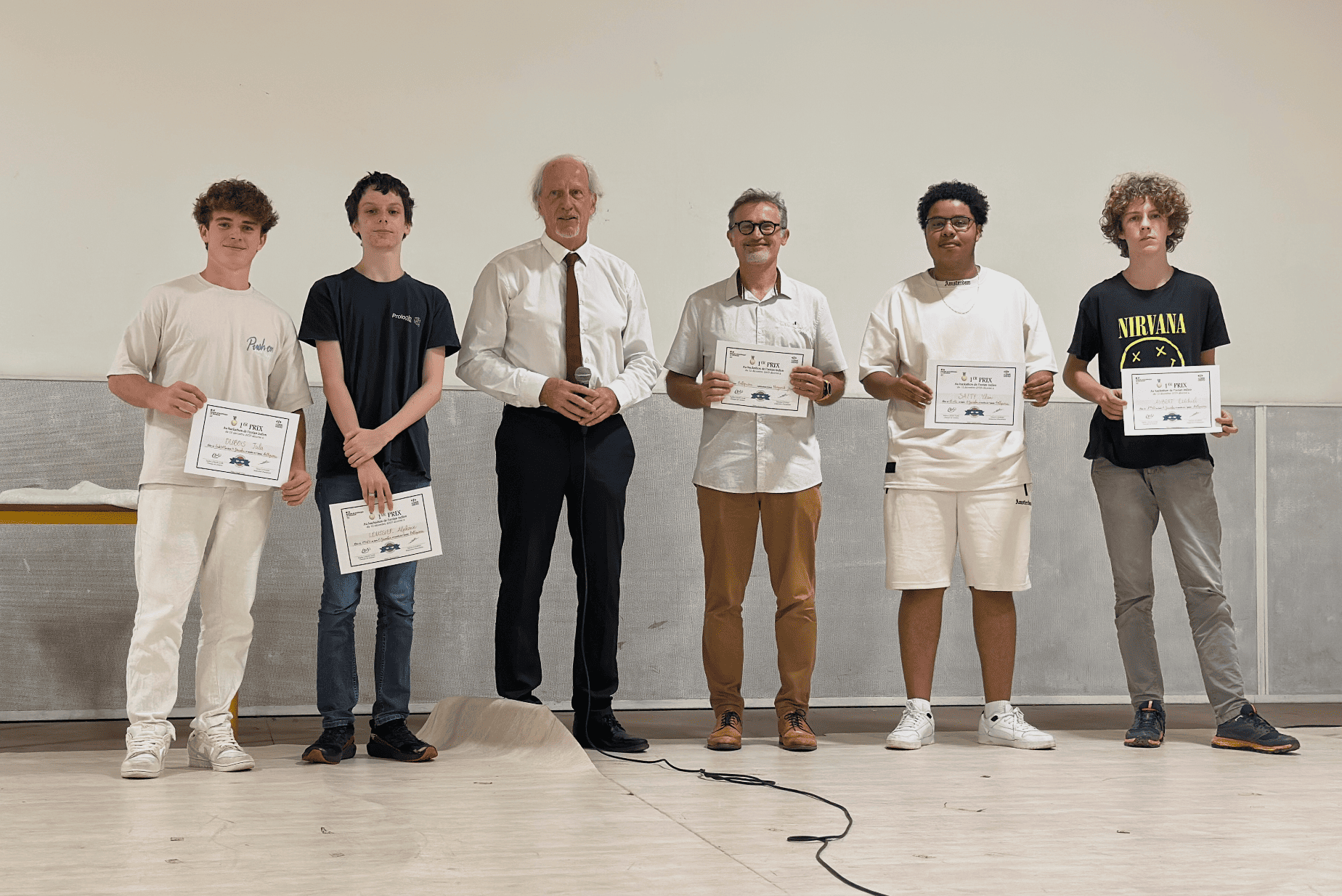L'équipe Bellepierre, première du Hackathon de l'océan Indien 2025