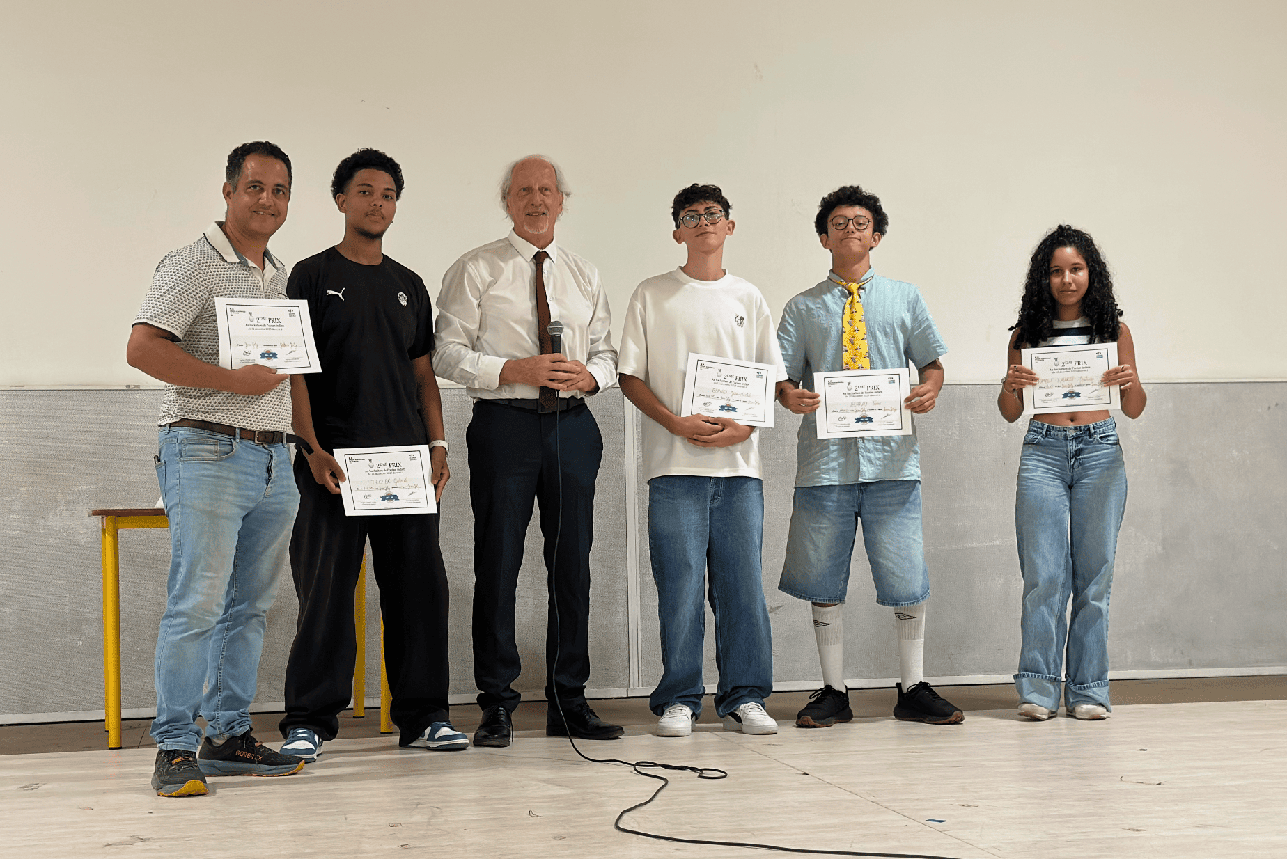 L'équipe Jean Joly, deuxième du Hackathon de l'océan Indien 2025