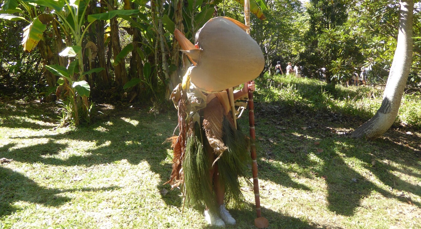 DAAC - Land art masque Chloé Robert 2019