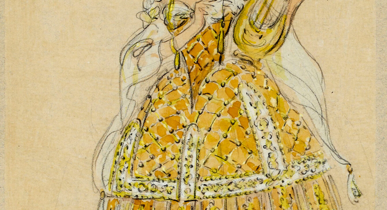 dessin costume comedie moliere