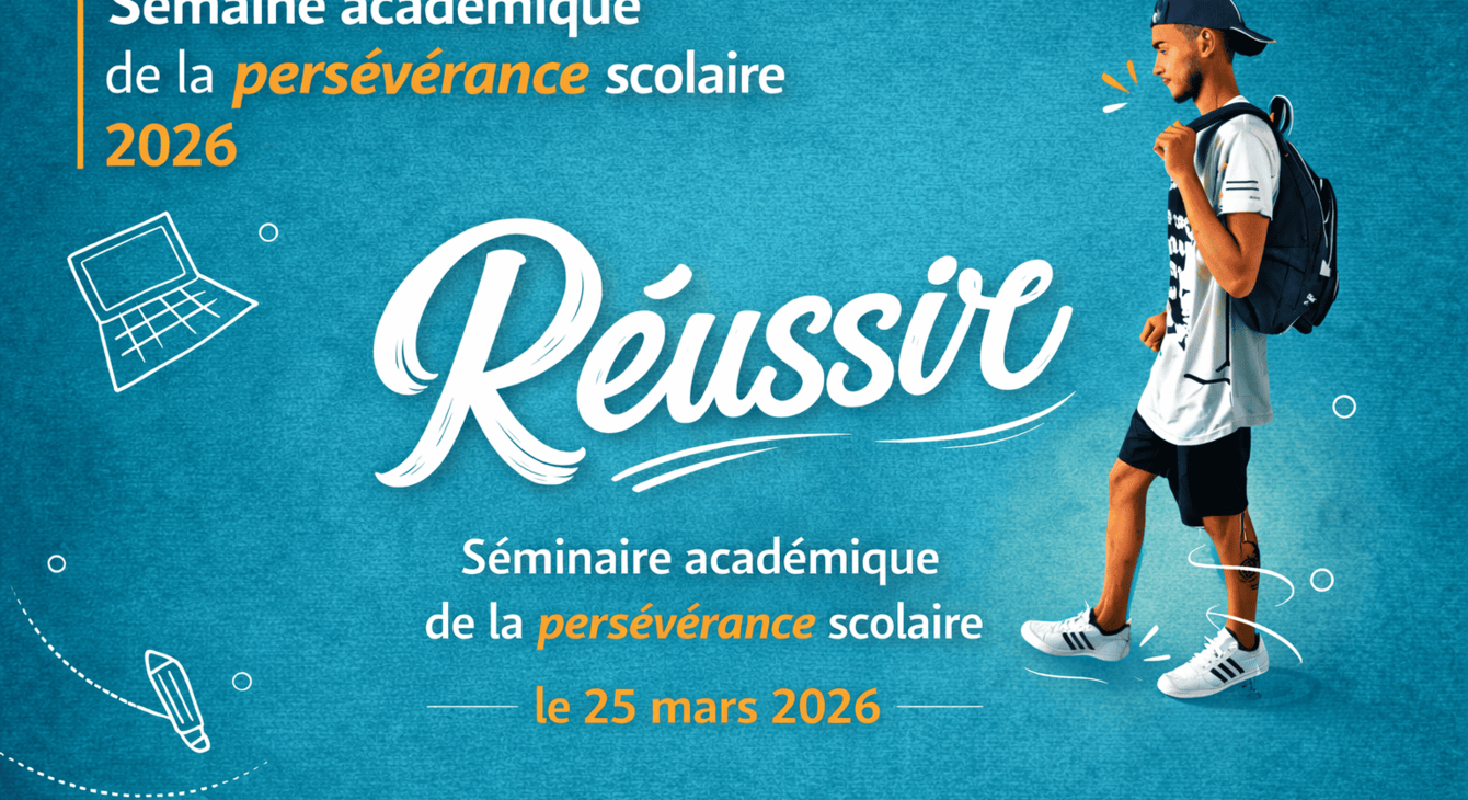 Image affiche Persévérance scolaire 2026