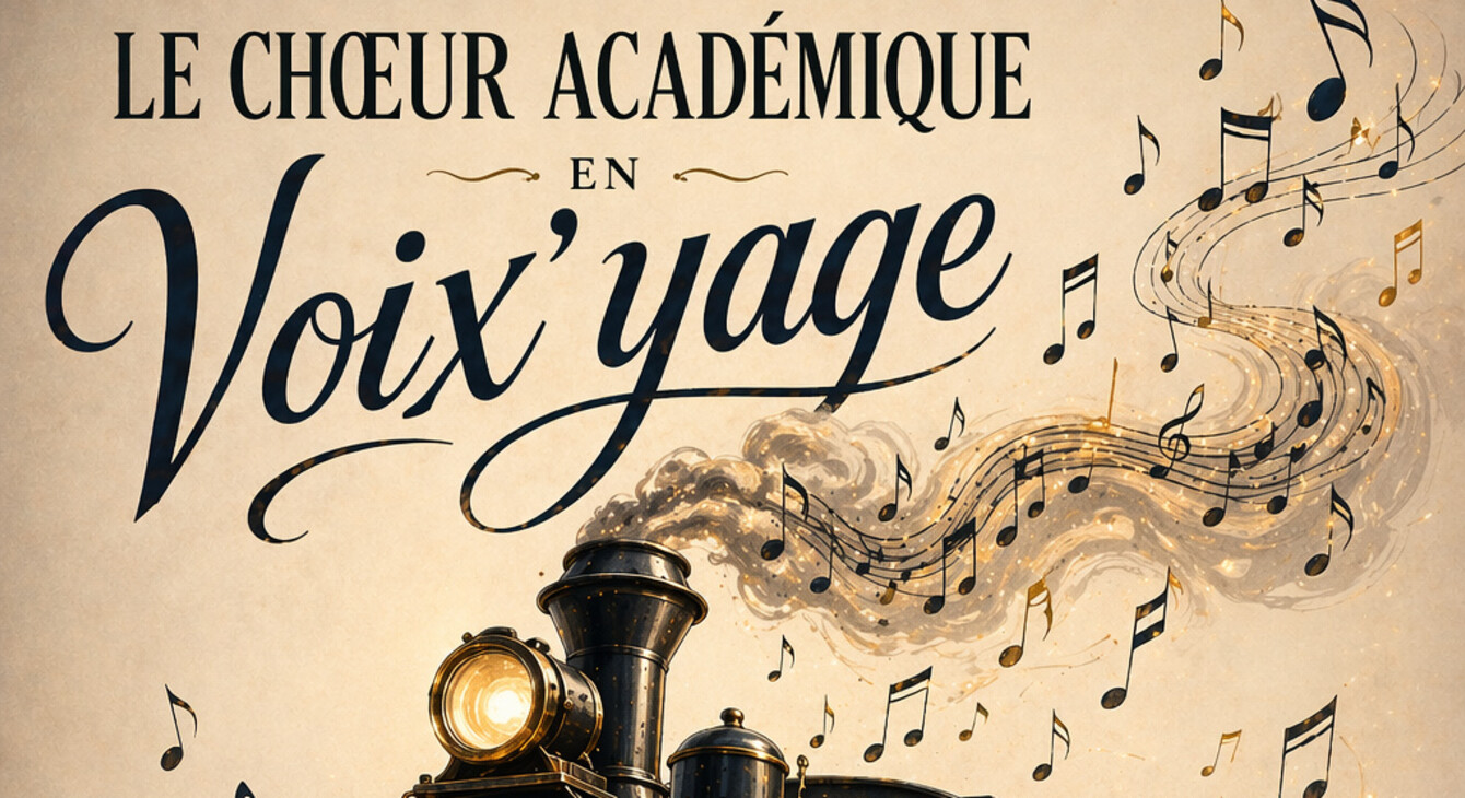 Choeur académique - Voix'yage - Affiche