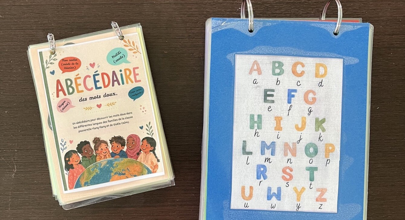 Maternelle- Couverture abécédaire des mots doux