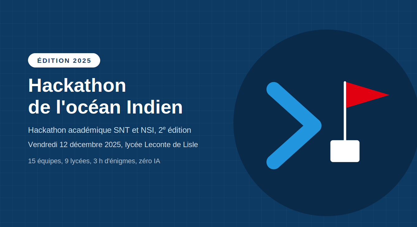 NSI - Bannière HAckathon NSI 2025