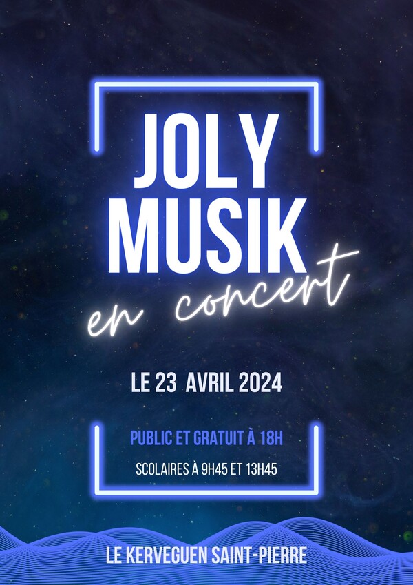 Affiche du concert Joly Musik