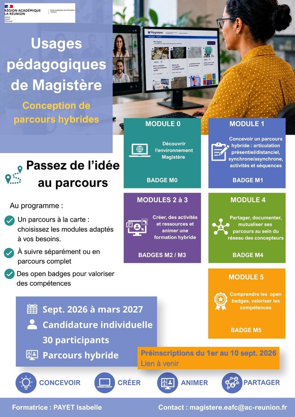 Flyer parcours Magistère 2026