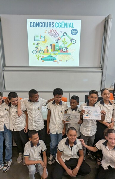 equipe lauréat CGenial2025