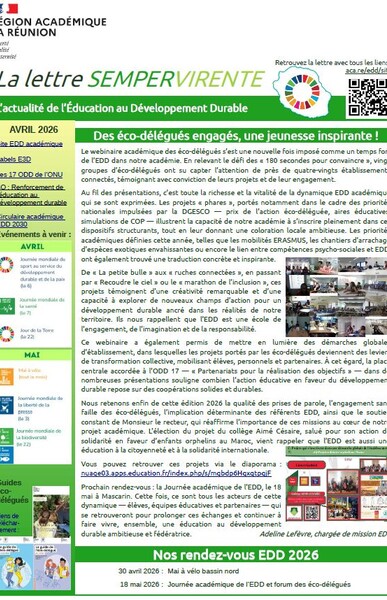Lettre sempervirente EDD Réunion 2026-04
