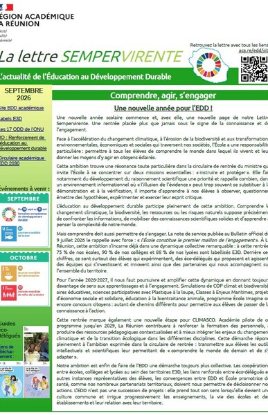 Lettre sempervirente EDD Réunion 2026-09