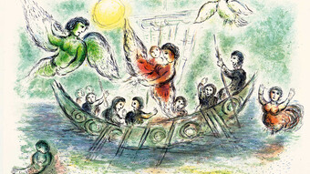 Ulysse et les Sirènes Chagall BNF