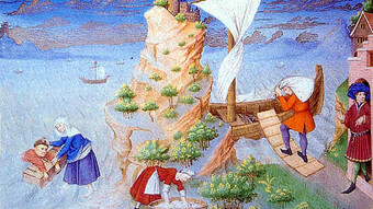moments alternatifs du manuscrit du décameron de Boccace