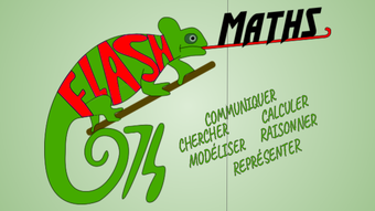 Logo du concours (un endormi avec les 6 compétences mathématiques)