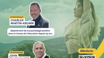 affiche conférence sur la bienveillance à l'école