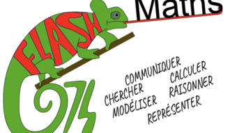 Logo du concours (un endormi avec les 6 compétences mathématiques)