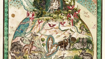 image qui représente la creation du monde