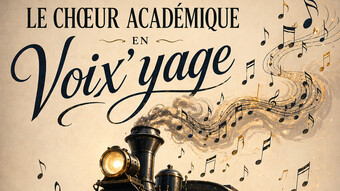 Choeur académique - Voix'yage - Affiche