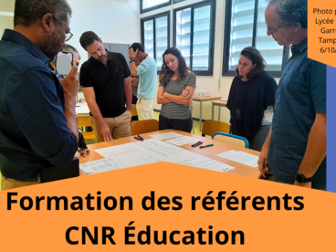 CNR - Formation référents