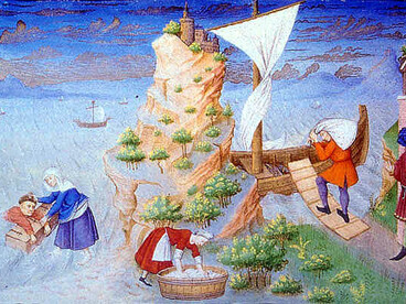 moments alternatifs du manuscrit du décameron de Boccace