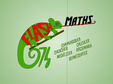 Logo du concours (un endormi avec les 6 compétences mathématiques)