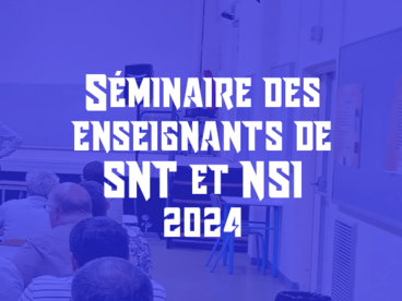 NSI - Logo Journée des enseignants 2024