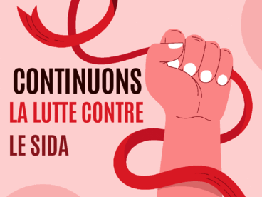 Affiche journée sida 2 déc 2024