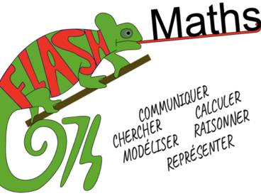 Logo du concours (un endormi avec les 6 compétences mathématiques)
