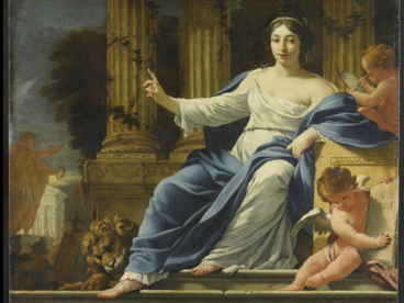 muse de l'éloquence peinture
