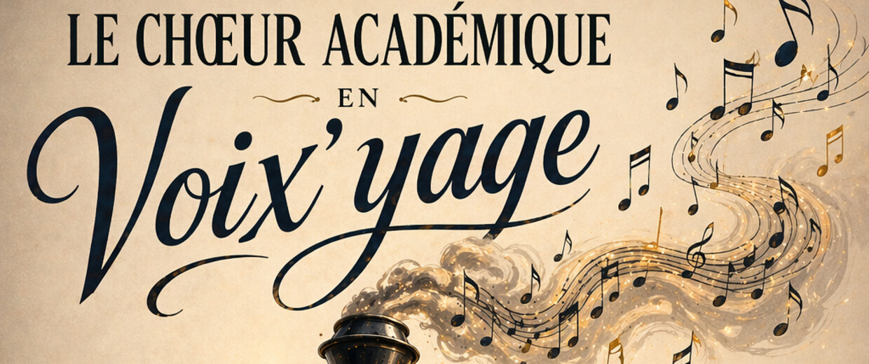 Choeur académique - Voix'yage - Affiche