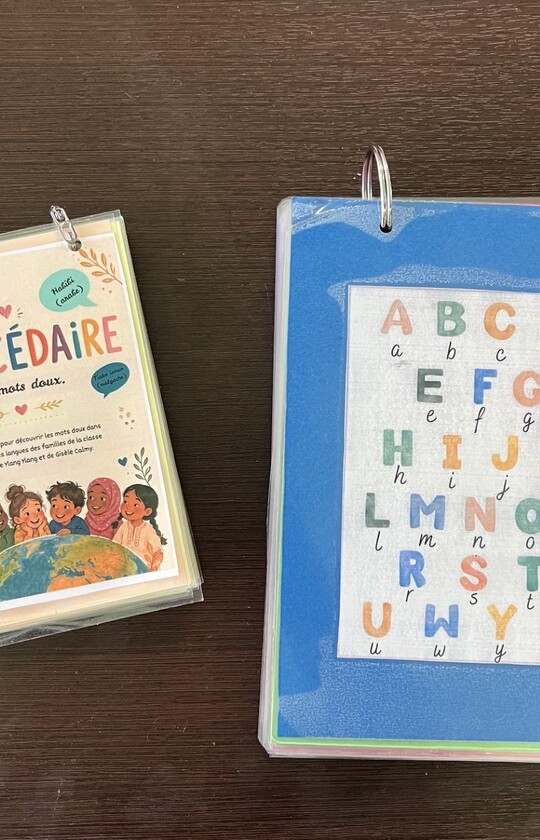 Maternelle- Couverture abécédaire des mots doux